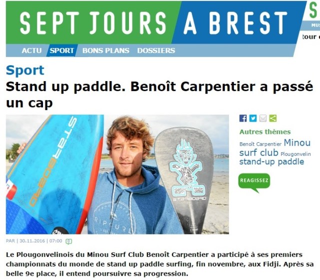 Lire l'article page 12 ®Benoit-CARPENTIER-Parution-30nov2016©-Sept-Jours-A-Brest