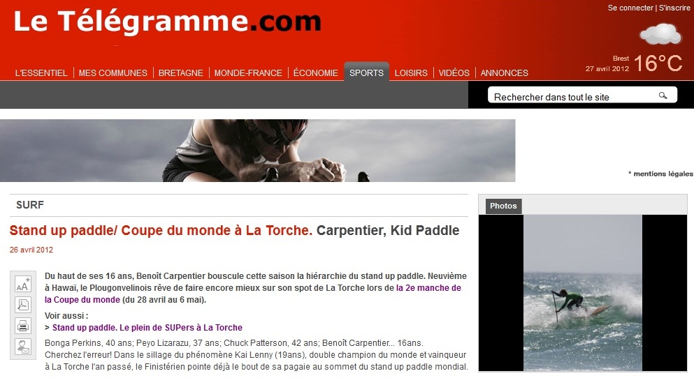 Le telegramme 26avril