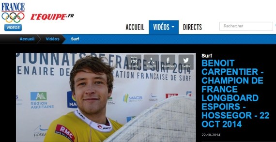 ®Benoit-CARPENTIER-Parution_22oct14©l'Equipe-Vidéo