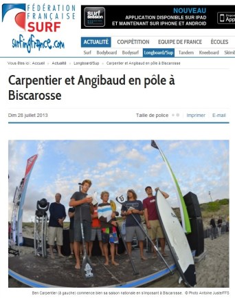 Surfing France 28 juillet