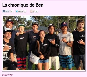 Chronique Hawaii 9fév
