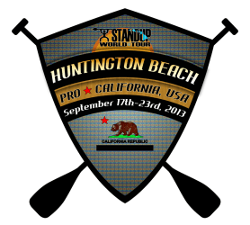 Huntington beach pro- logo Waterman-League