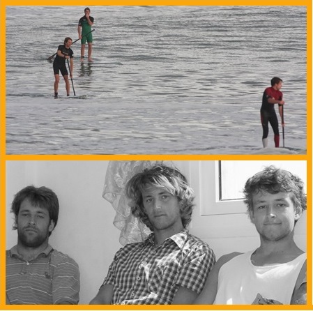 Benoit Carpentier Stand Up Paddle Surf and his brothers in Morocco - 2014