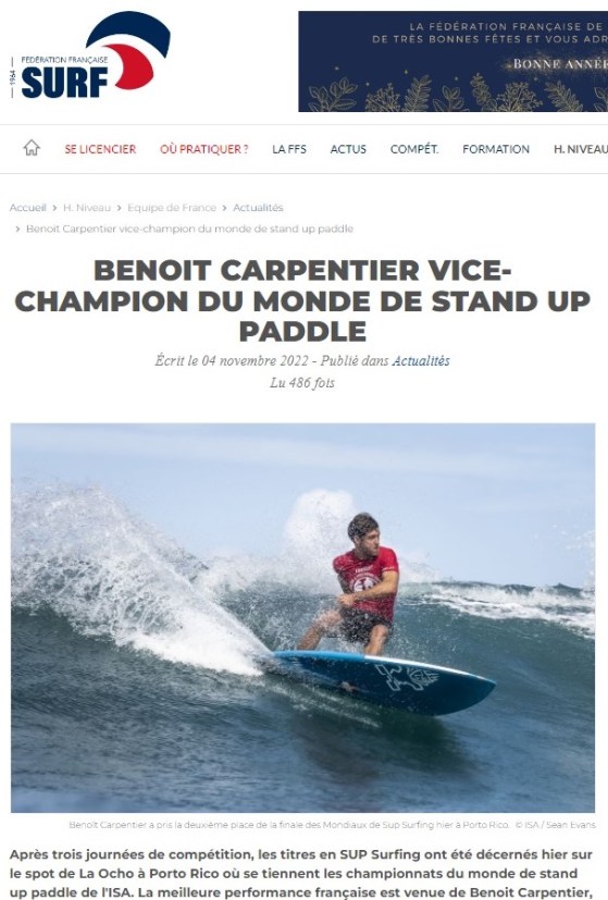 ®Benoit_CARPENTIER-Championnats-MONDE-SUPsurf-ISA-2022-article-4nov2022©FFS